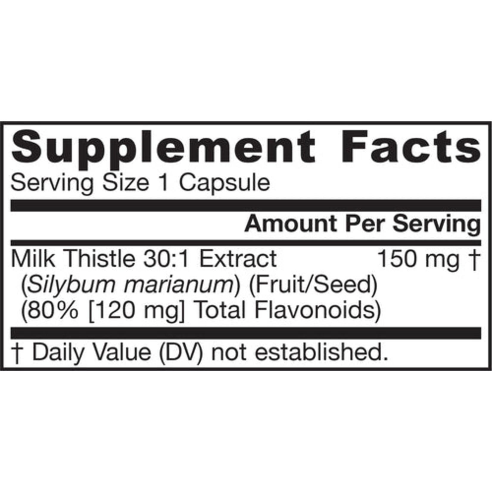 Jarrow Jarrow - Milk Thistle 150 mg - 100 Veg Capsules