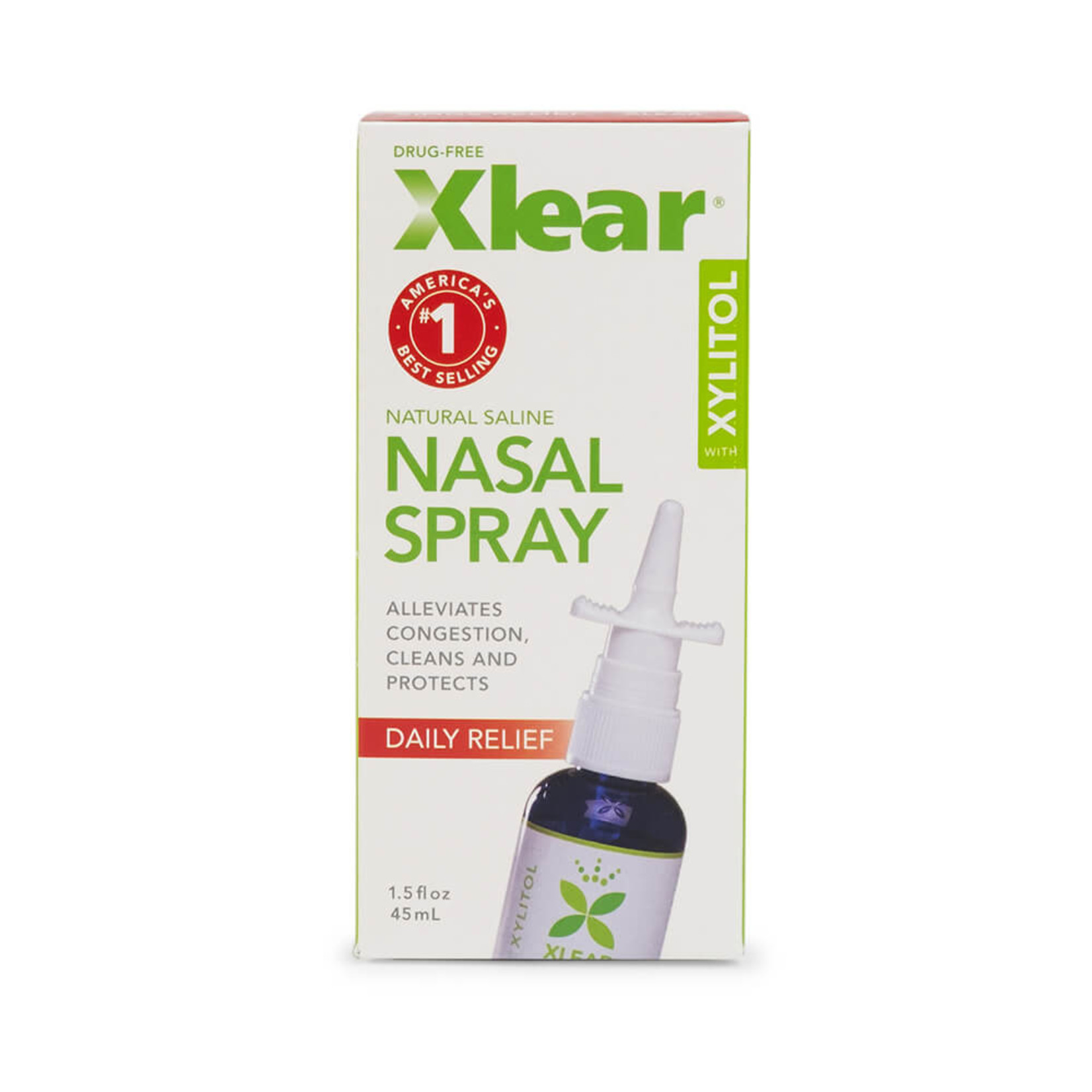 Xlear Xlear - All Natural Saline Nasal Spray - 1.5 oz
