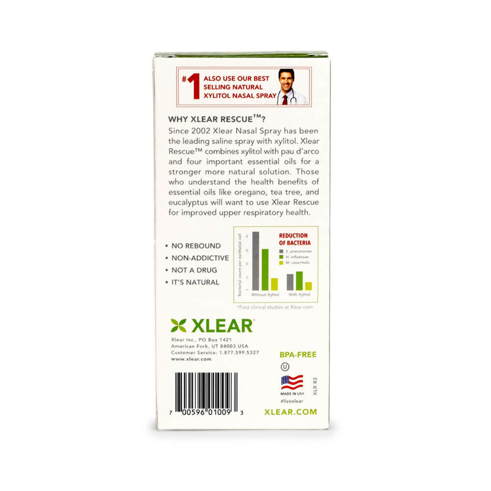 Xlear Xlear - Rescue Spray - 1.5 oz