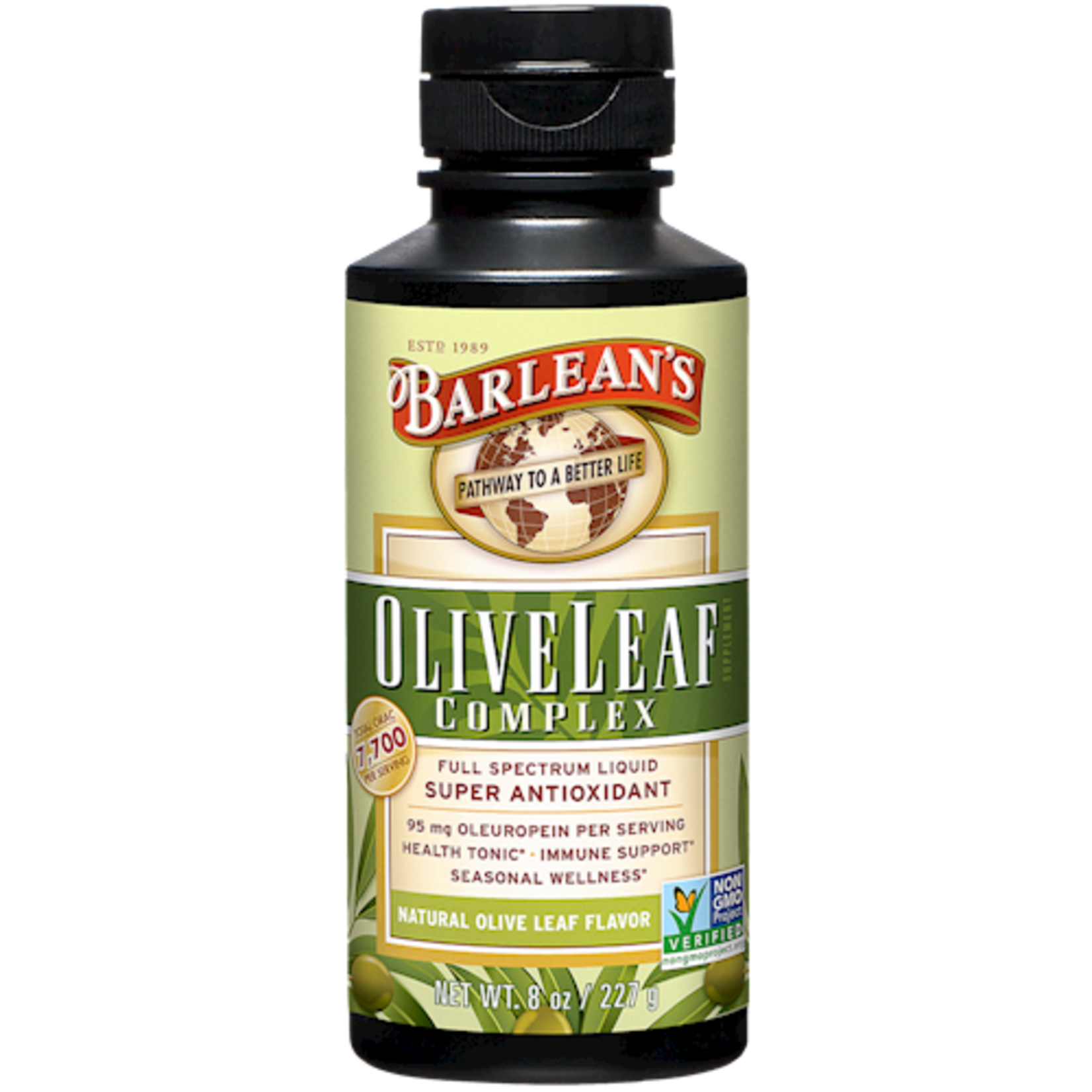 Barleans Barleans - Olive Leaf Complex Natural - 8 oz
