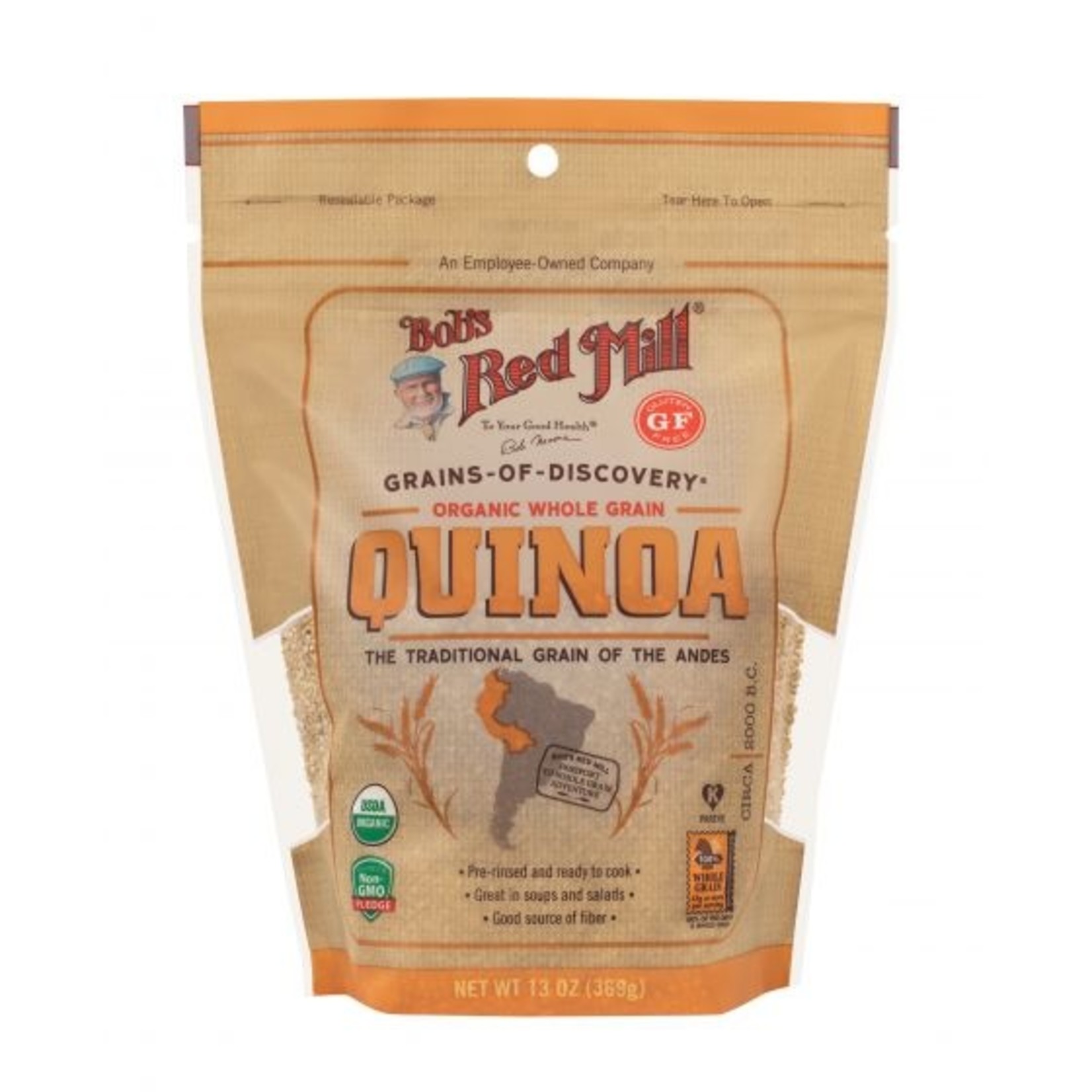 Bobs Red Mill Bobs Red Mill - Organic Whole Grain Quinoa - 13 oz