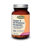 Flora Super 8 Hi Potency Probiotic - 30 Capsules