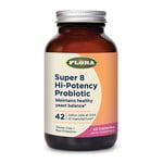 Flora Super 8 Hi Potency Probiotic - 60 Capsules