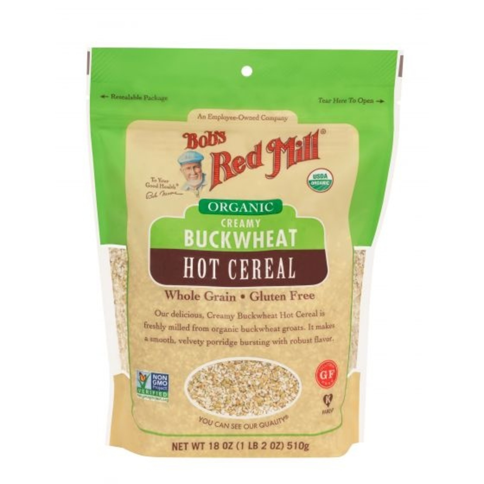 Bobs Red Mill Bobs Red Mill - Cereal Buckwheat Creamy Organic - 18 oz