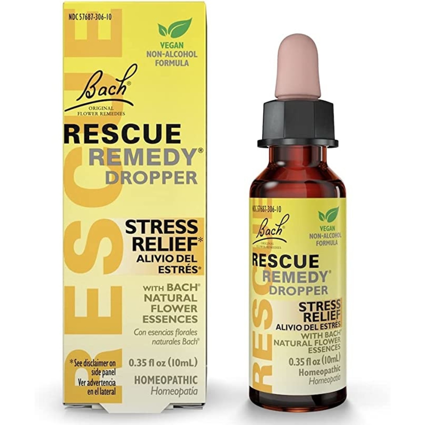 Bach Flower Remedies Bach Flower Remedies - Rescue Remedy Stress Relief Tincture - 10 ml