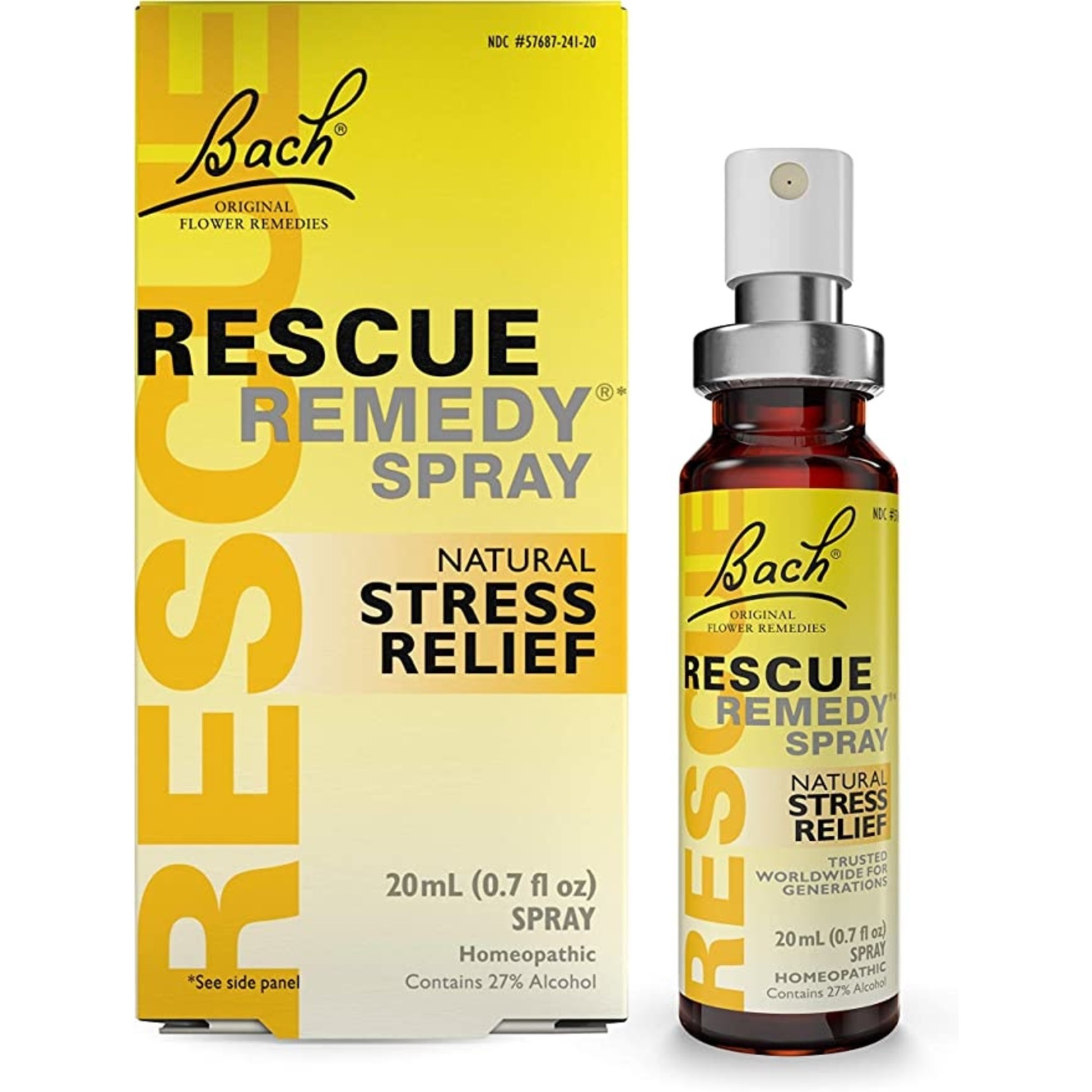 Bach Flower Remedies Bach Flower Remedies - Rescue Remedy Spray Original Flower - 20 ml