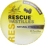 Bach Flower Remedies Rescue Pastilles Black Currant - 50 grams