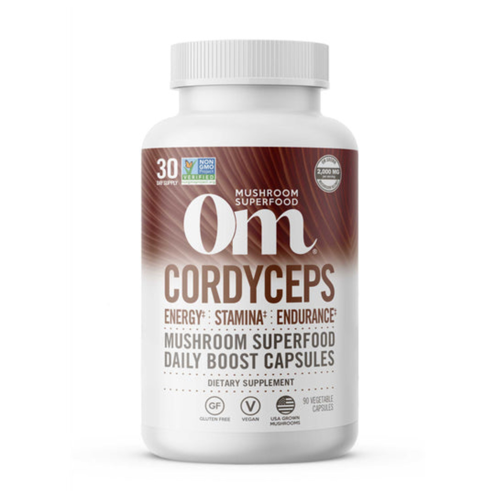 Om Mushroom Om - Cordyceps - 90 Veg Capsules