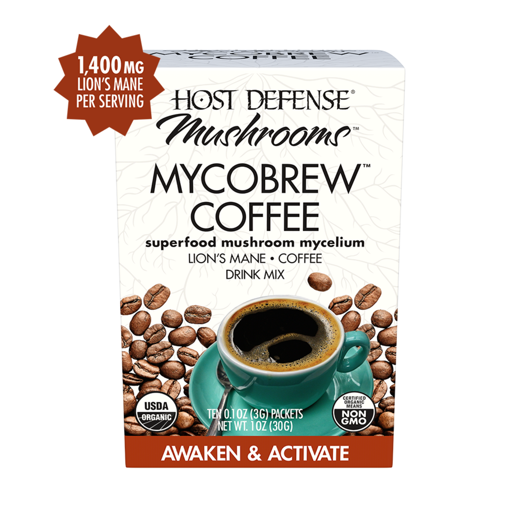 Host Defense Host Defense - MycoBrew Coffee - 1 Box
