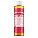 Dr Bronners Organic Castile Liquid Soap Rose - 16 oz