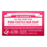 Dr Bronners Organic Castile Barsoap Rose - 5 oz