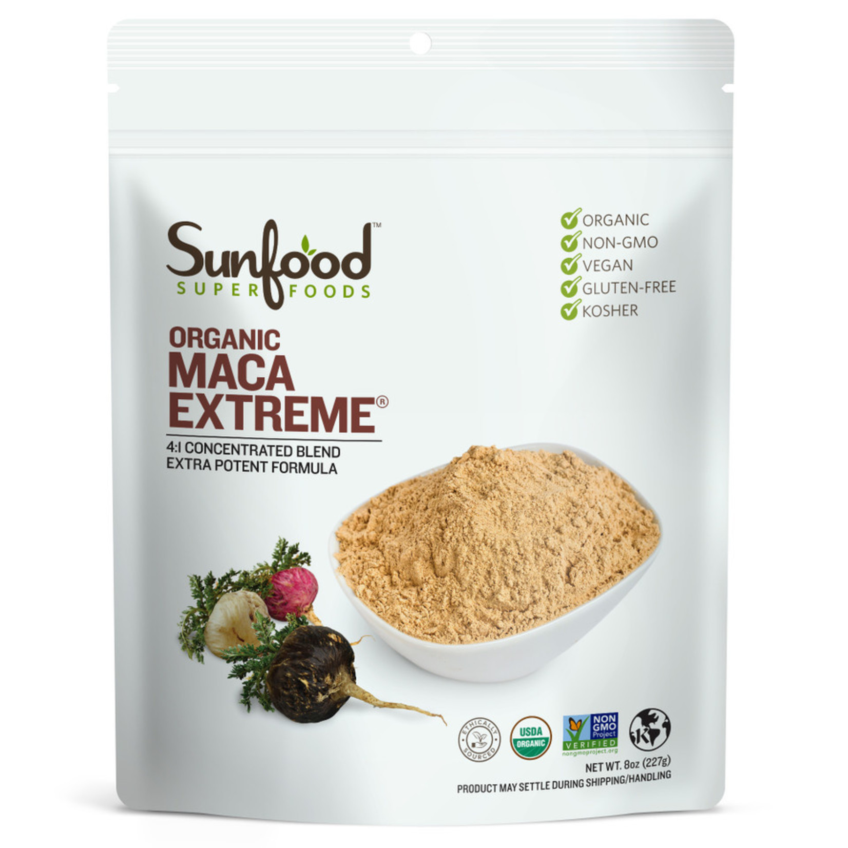 Sunfood Sunfood - Raw Organic Maca Extreme - 8 oz