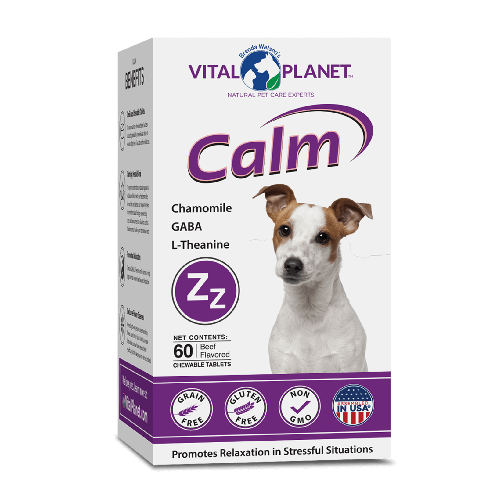 Vital Planet Vital Planet - Calm Chewable Tabs - 60 Chewables