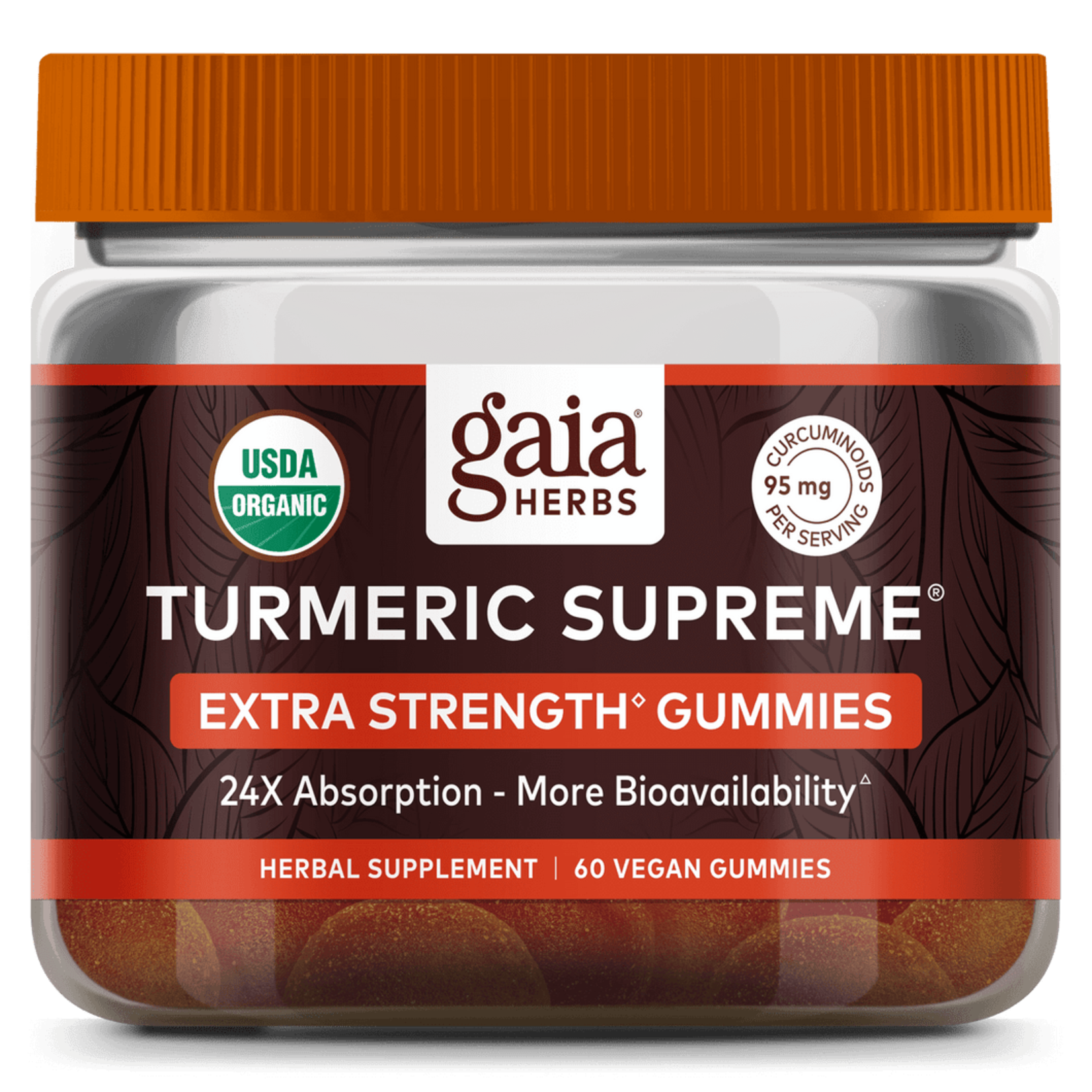 Gaia Herbs Gaia Herbs - Turmeric Supreme Extra Strength Gummies - 60 Gummies