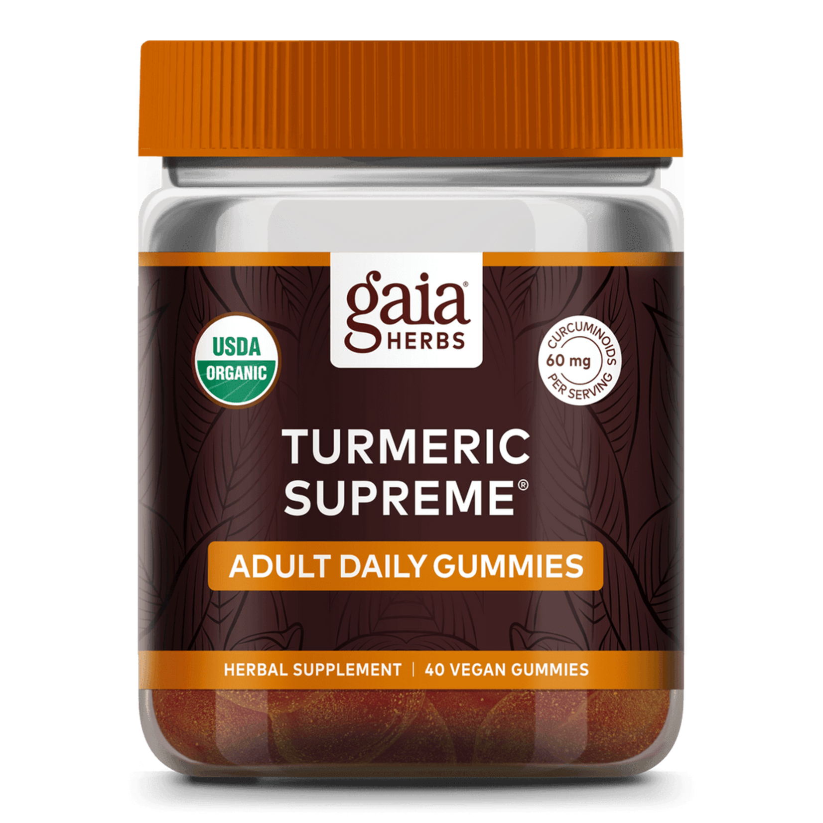 Gaia Herbs Gaia Herbs - Turmeric Supreme Adult Daily Gummies - 40 Gummies