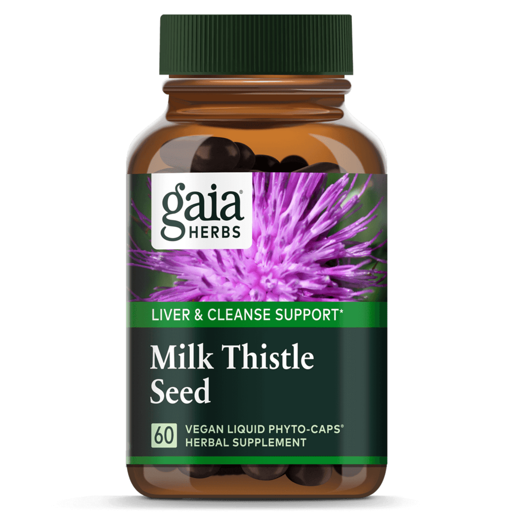 Gaia Herbs Gaia Herbs - Milk Thistle Seed - 60 Capsules