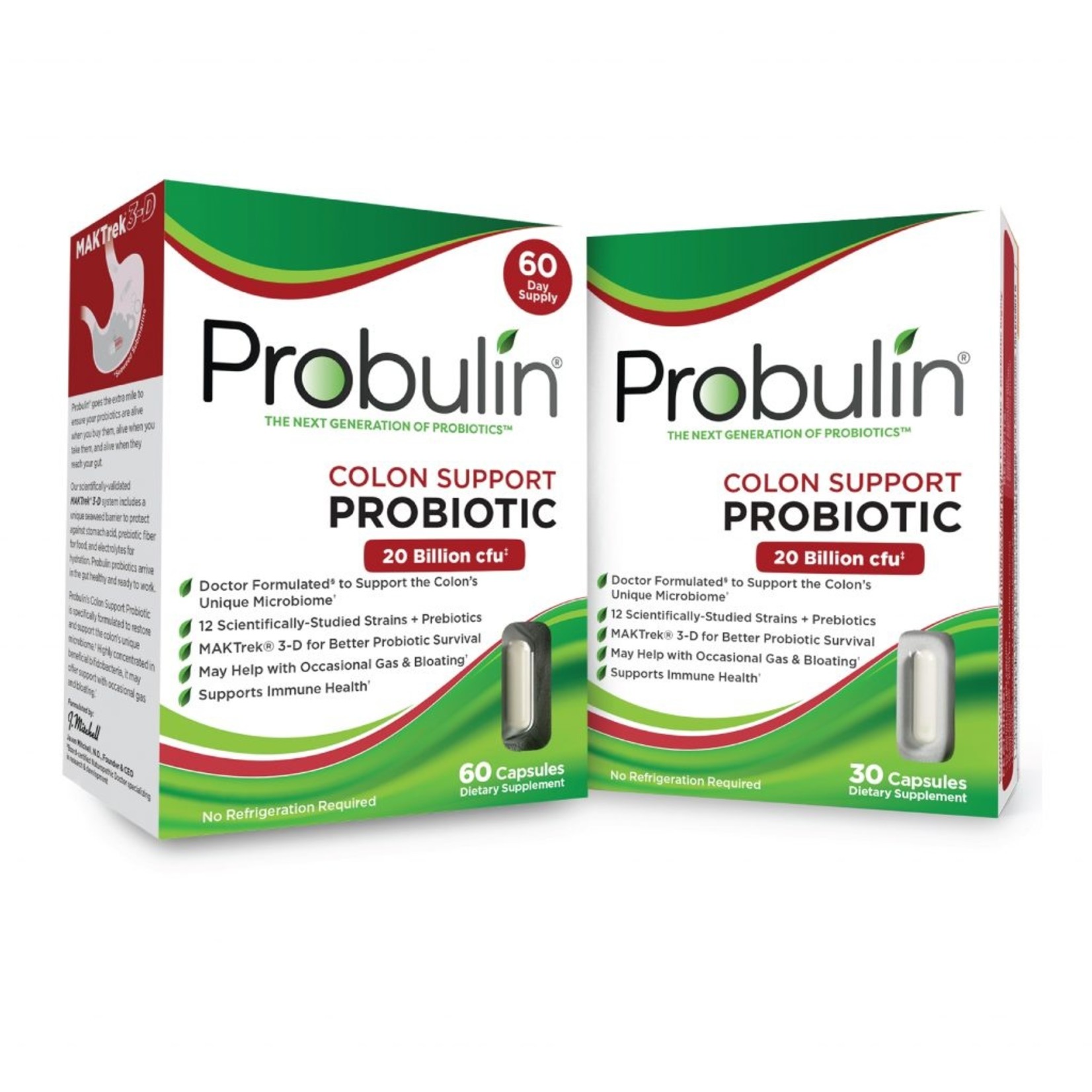 Probulin Probulin - Colon Support Probiotic - 30 Capsules