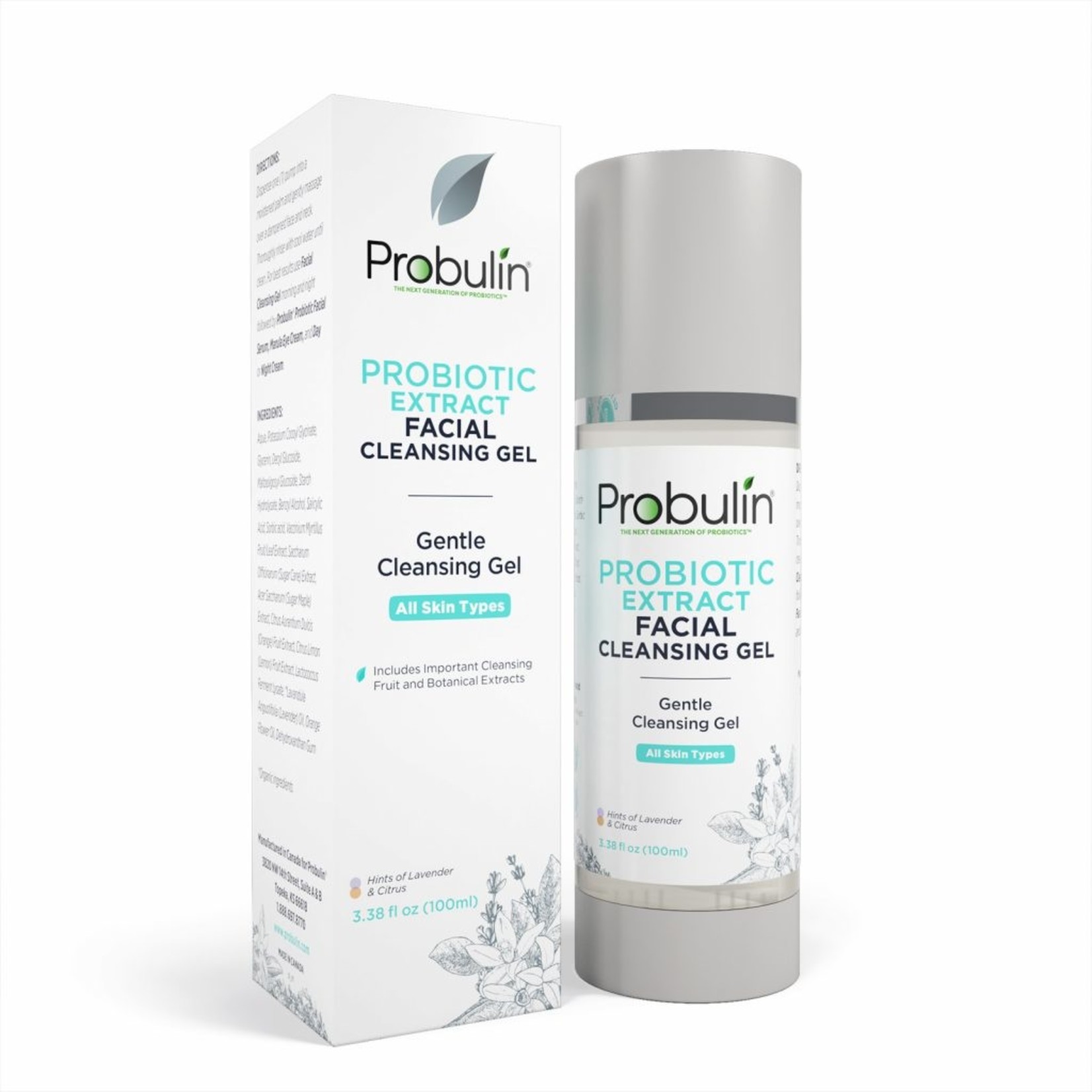 Probulin Probulin - Probiotic Facial Cleansing Gel - 3.38 oz