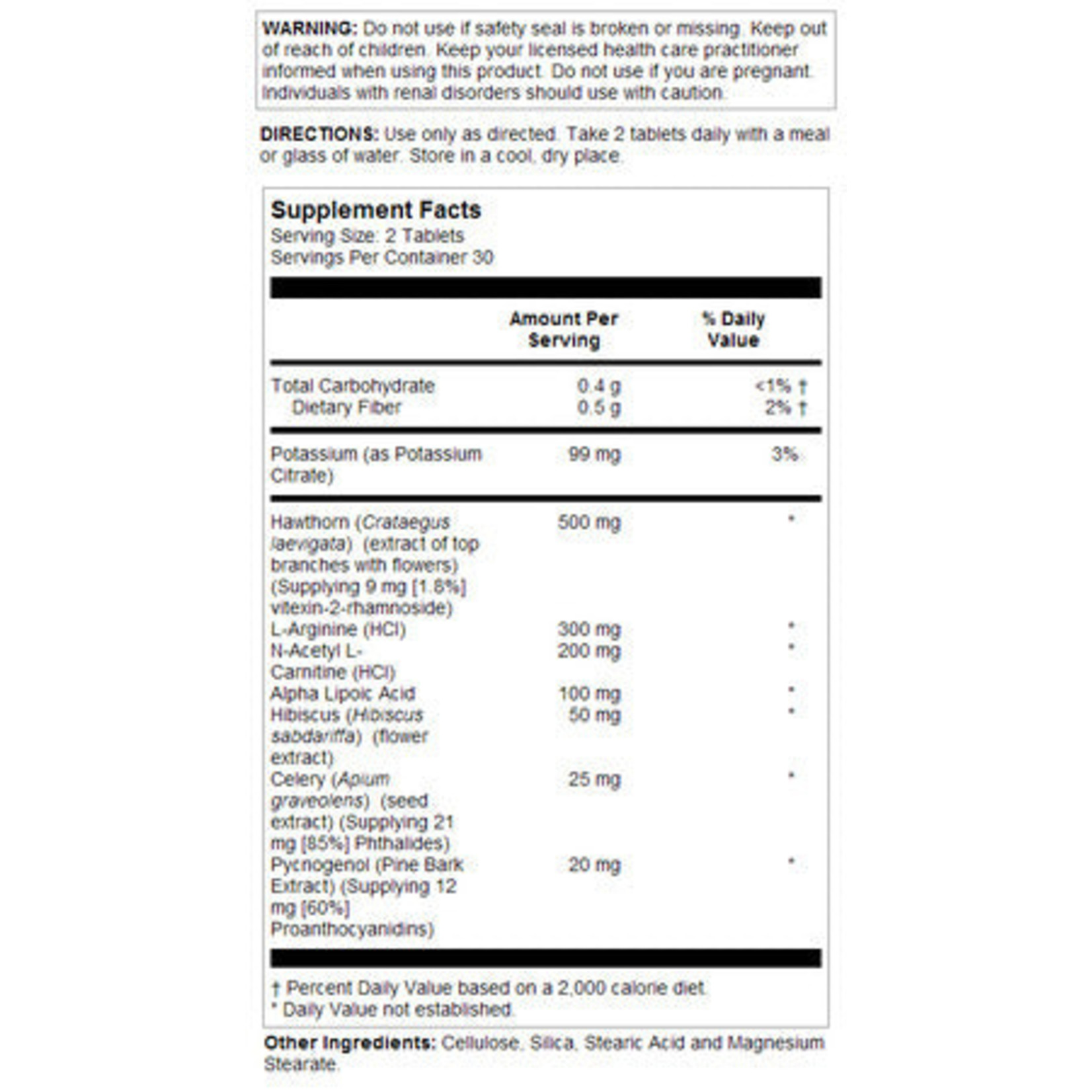 Kal Kal - Bp Defense - 60 count