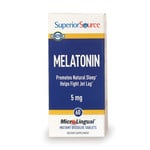 Superior Source Melatonin 5 mg - 60 Tablets