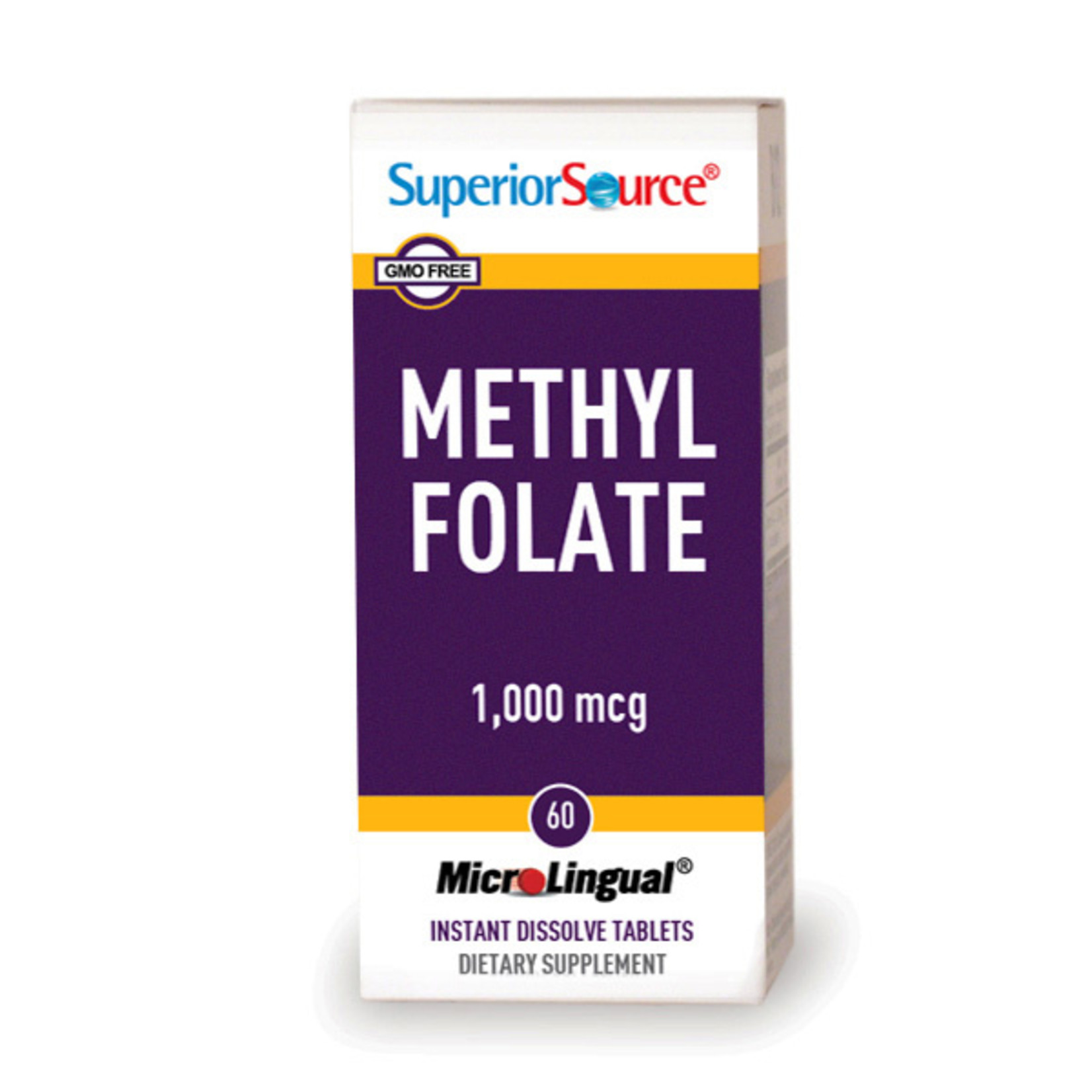 Superior Source Superior Source - Methyl Folate 1000 mcg - 60 Tablets