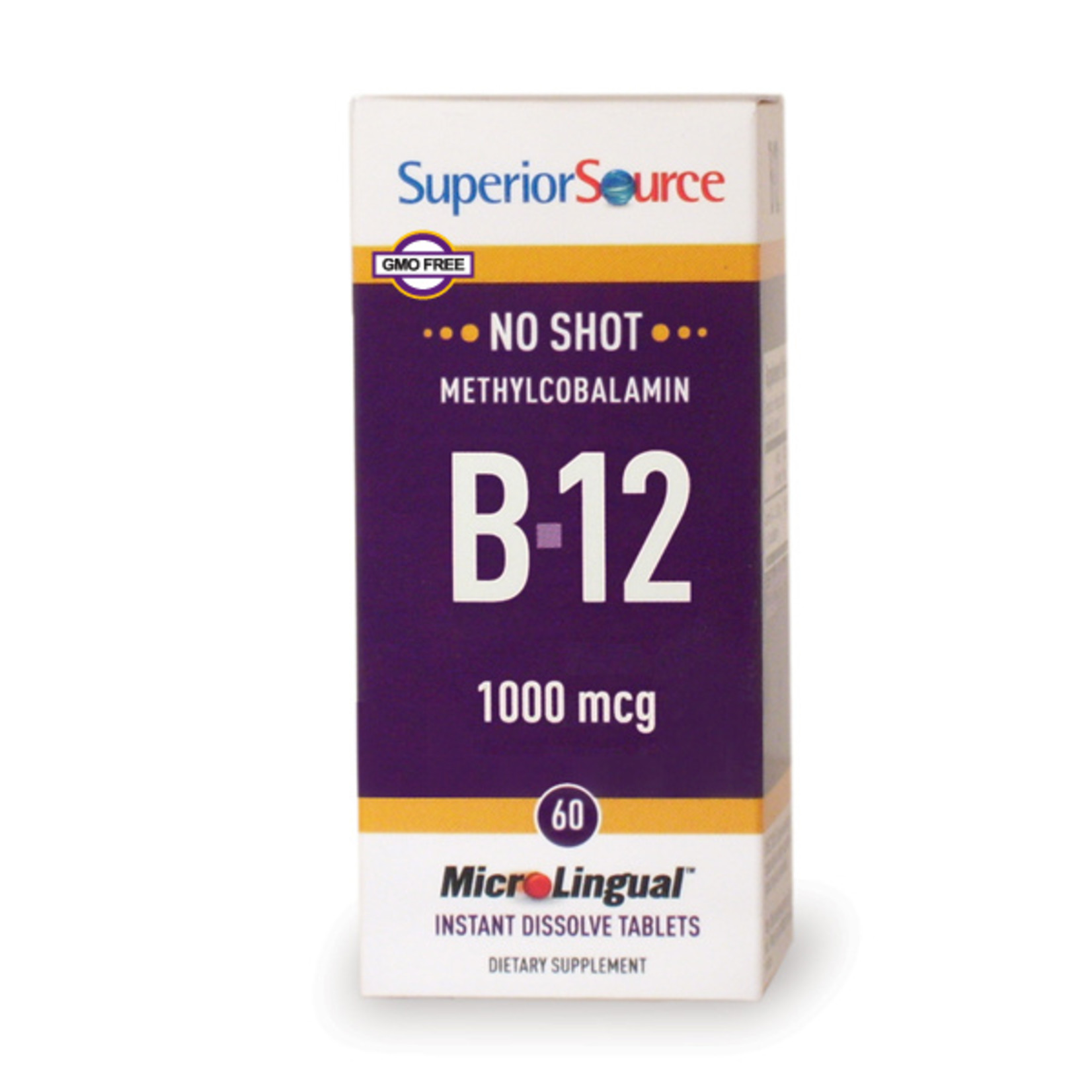 Superior Source Superior Source - Methylcobalamin B-12 1000 - 60 Tablets