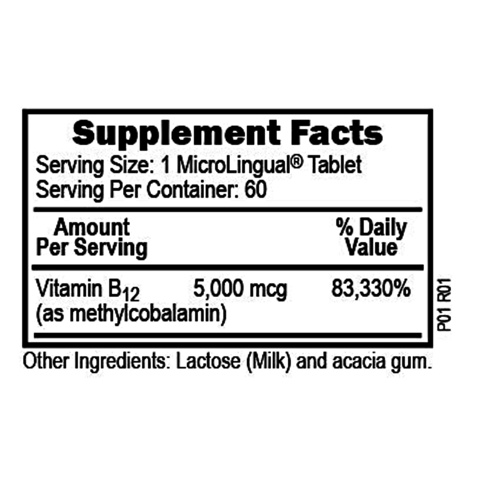 Superior Source Superior Source - Methylcobalamin B-12 5000- 60 Tablets