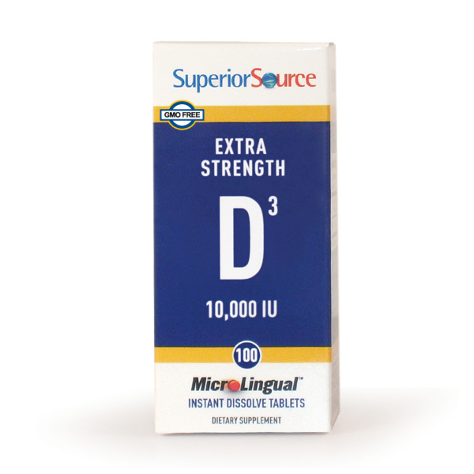 Superior Source Superior Source - Extra Strength Vitamin D3 10000 IU - 100 Tablets