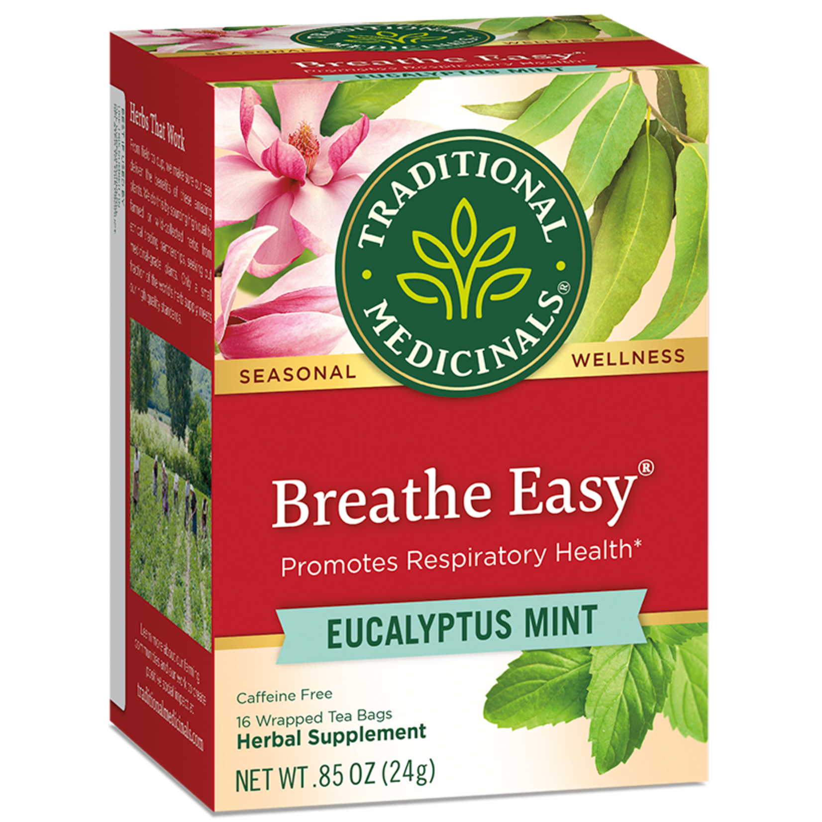 Traditional Medicinals Traditional Medicinals - Breathe Easy Herbal Tea - 16 Bags