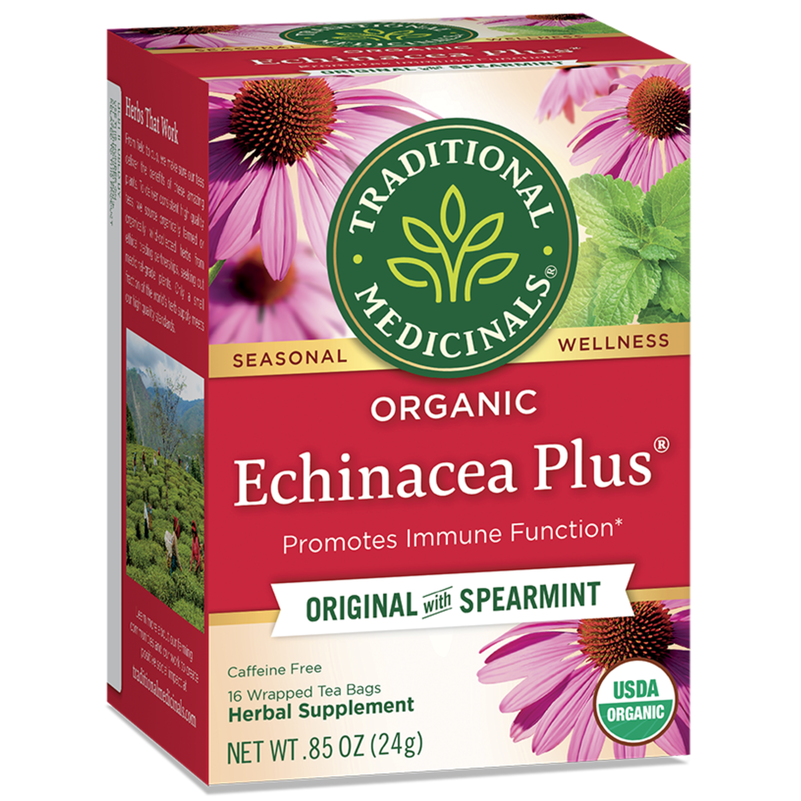 Traditional Medicinals Traditional Medicinals - Organic Echinacea Plus Herbal Tea - 16 Bags