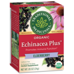 Traditional Medicinals Organic Echinacea Elder Herbal Tea - 16 Bags