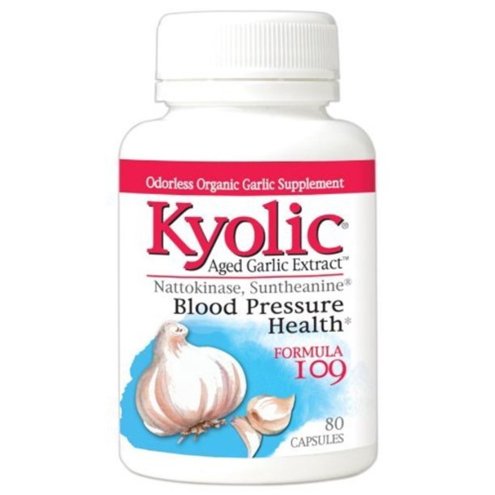 Kyolic Kyolic - Blood Pressure Formula 109 - 80 Capsules