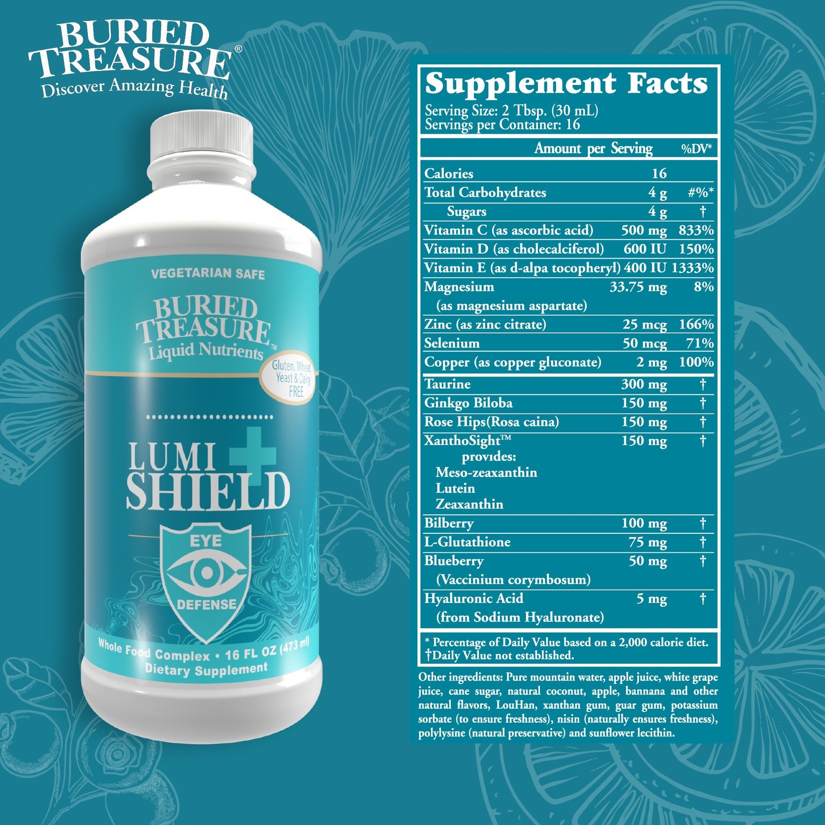 Buried Treasure Buried Treasure - Lumi Shield - 16 oz