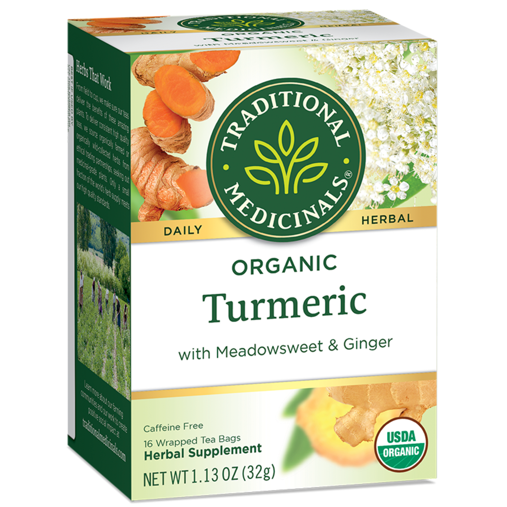 Traditional Medicinals Traditional Medicinals - Organic Turmeric - 16 Bags
