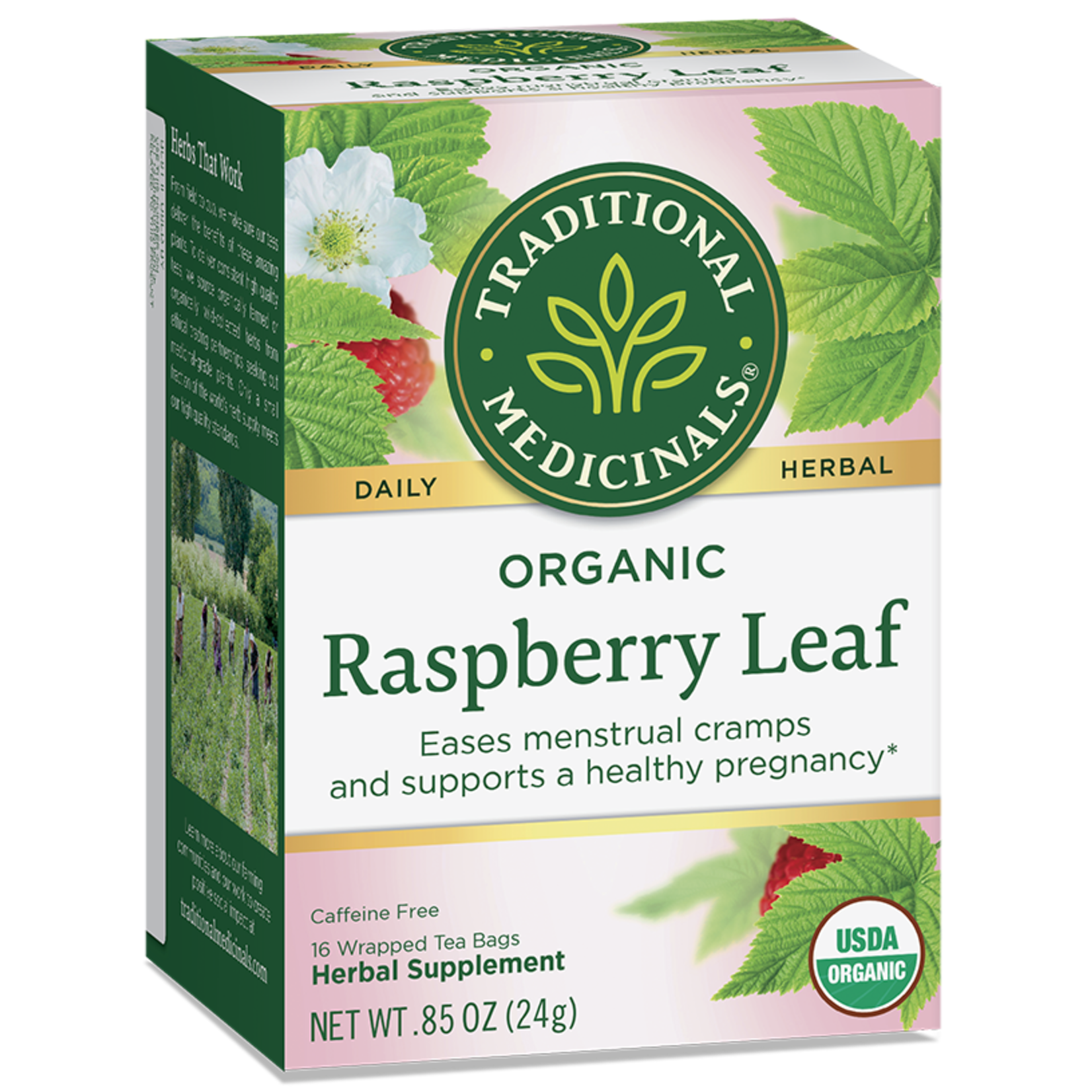 Traditional Medicinals Traditional Medicinals - Raspberry Leaf Organic - 16 Bags