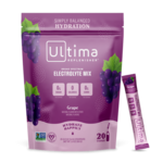 Ultima Box of Grape Electrolyte Powder - 20 Sticks