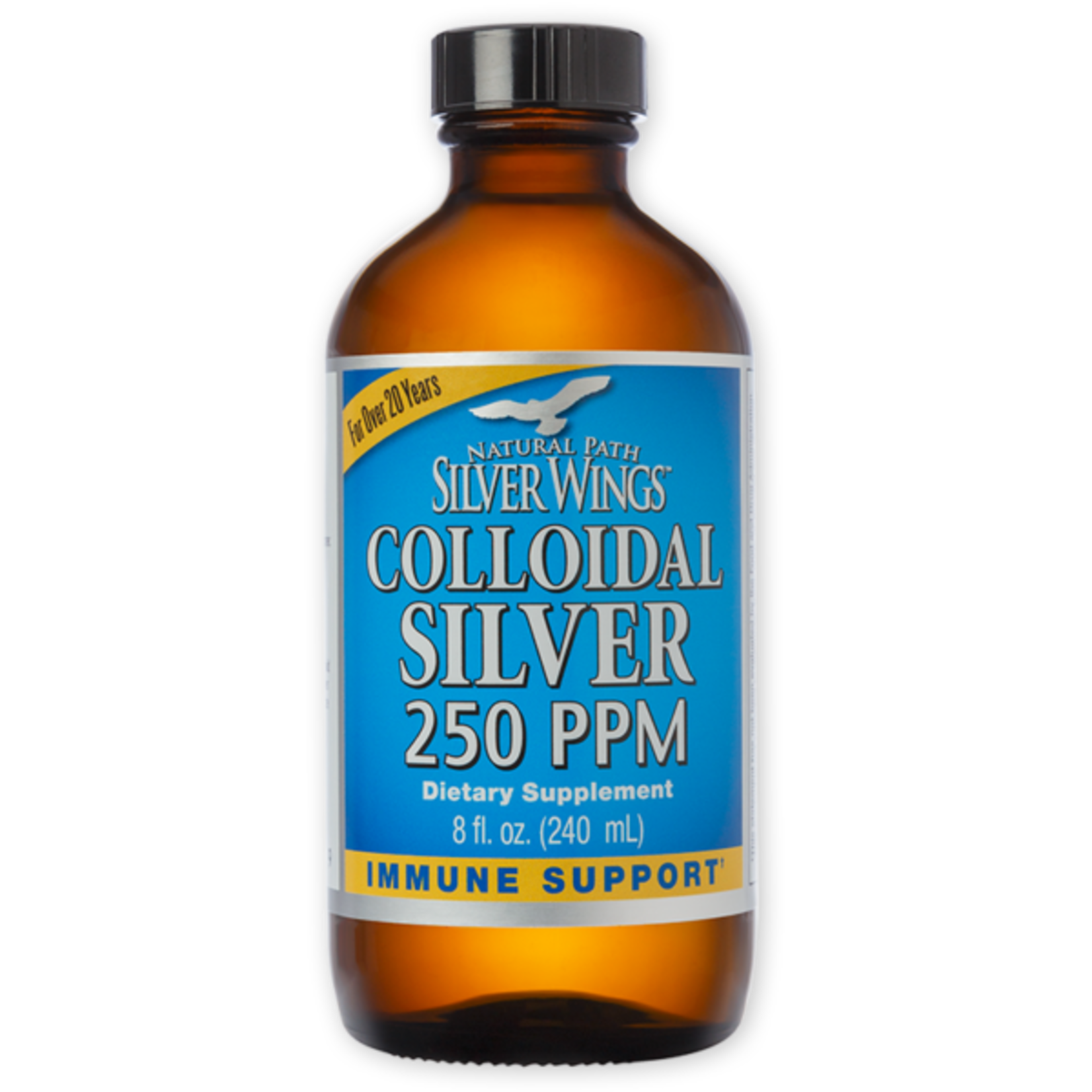 Natural Path Silver Wings Natural Path Silver Wings - Colloidal Silver 250 PPM - 8 oz