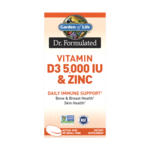 Garden of Life **Dr. Formulated Vitamin D3 5000 & Zinc - 30 Tablets