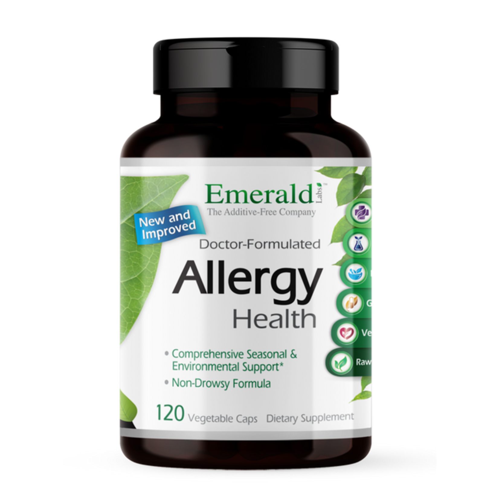Emerald Labs Emerald Labs - Allergy Health - 120 Veg Capsules