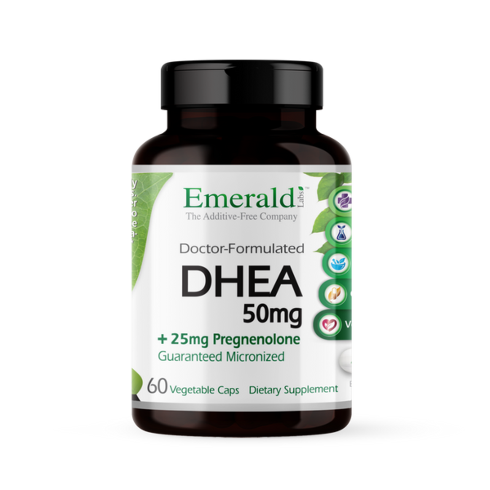 Emerald Labs Emerald Labs - Dhea 50 mg Plus Pregnenolone 25 mg - 60 Capsules