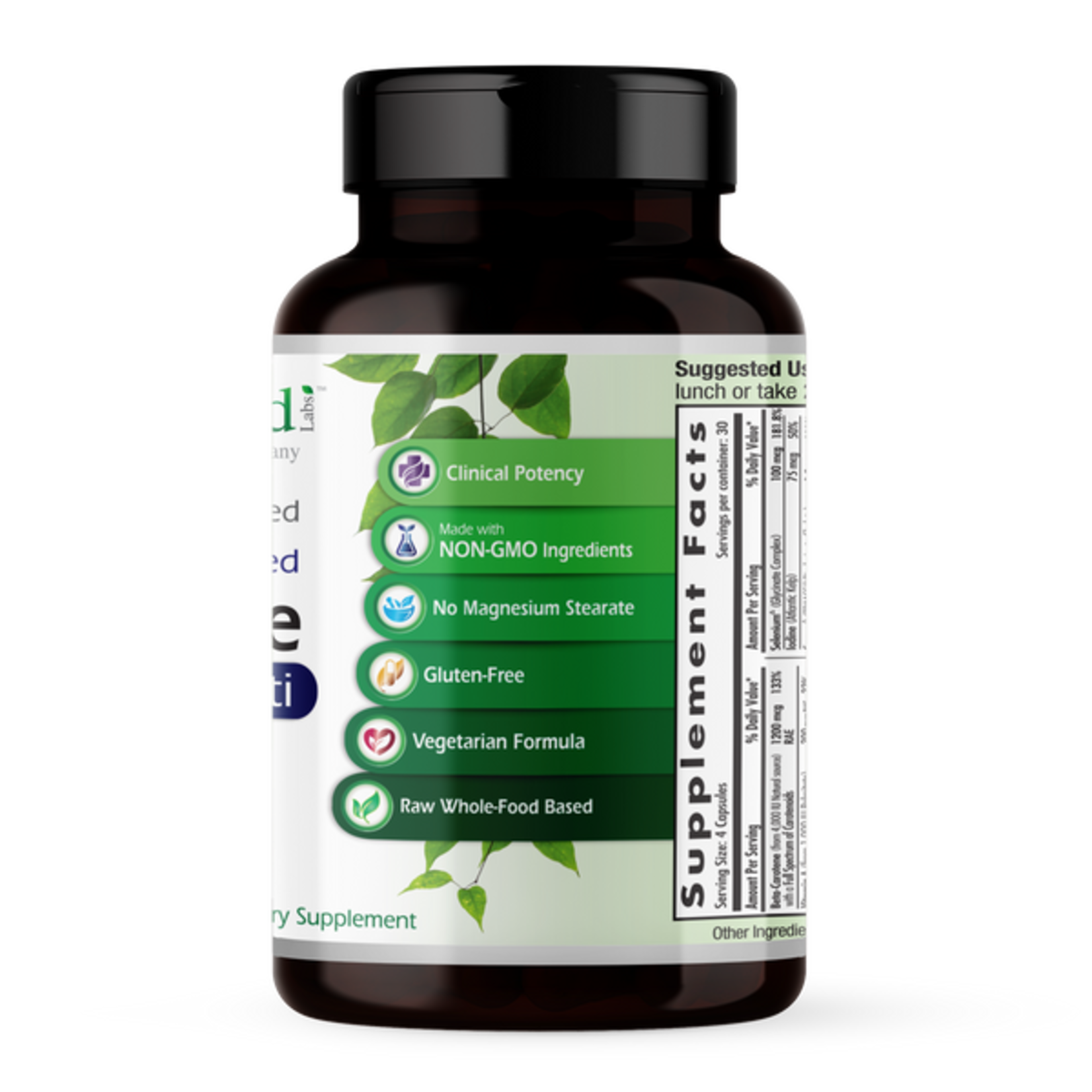 Emerald Labs Emerald Labs - Complete Clinical Multivitamin 4 Daily - 120 Veg Capsules