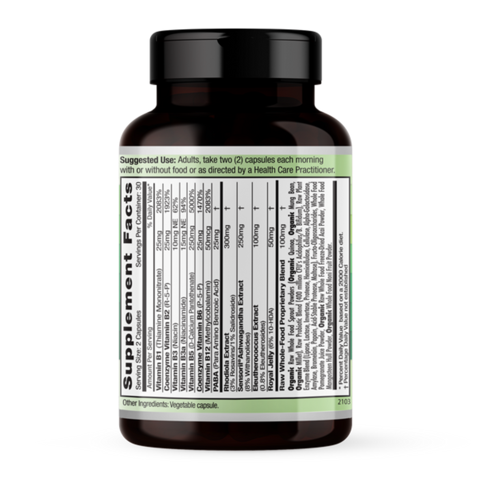 Emerald Labs Emerald Labs - Adrenal Health - 60 Veg Capsules