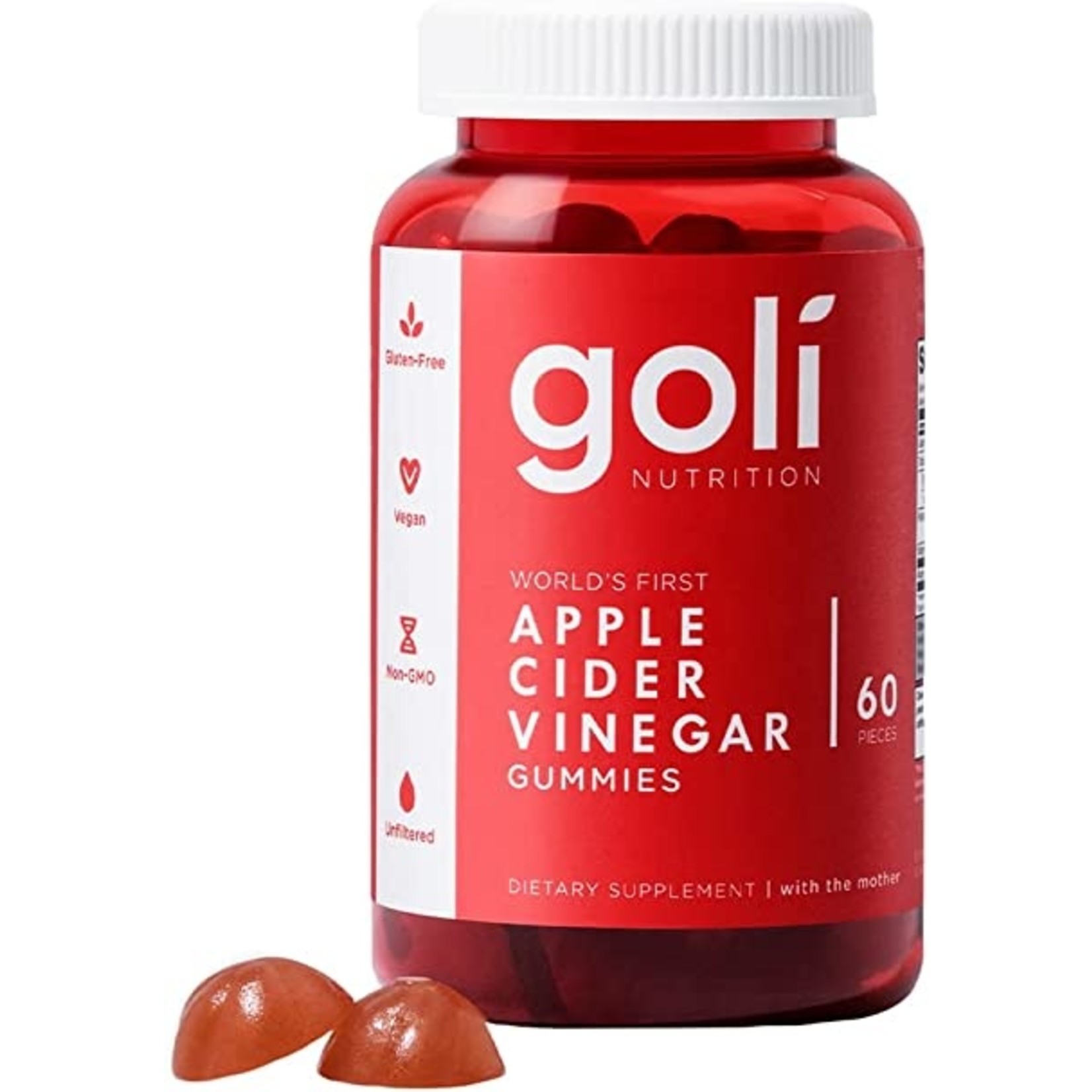 Goli Nutrition Goli Nutrition - Apple Cider Vinegar Gummies - 60 Gummies