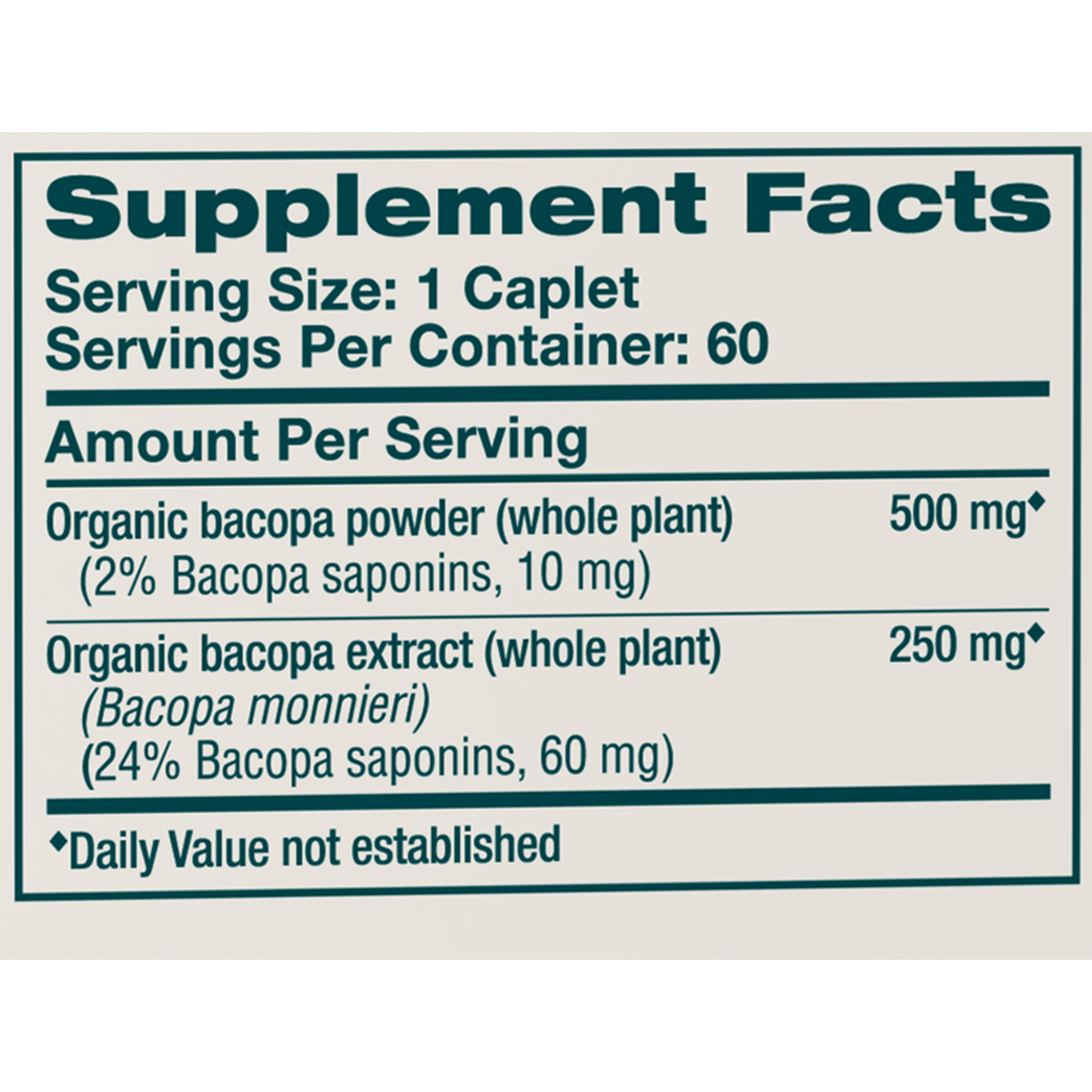 Himalaya Himalaya - Bacopa - 60 Veg Capsules