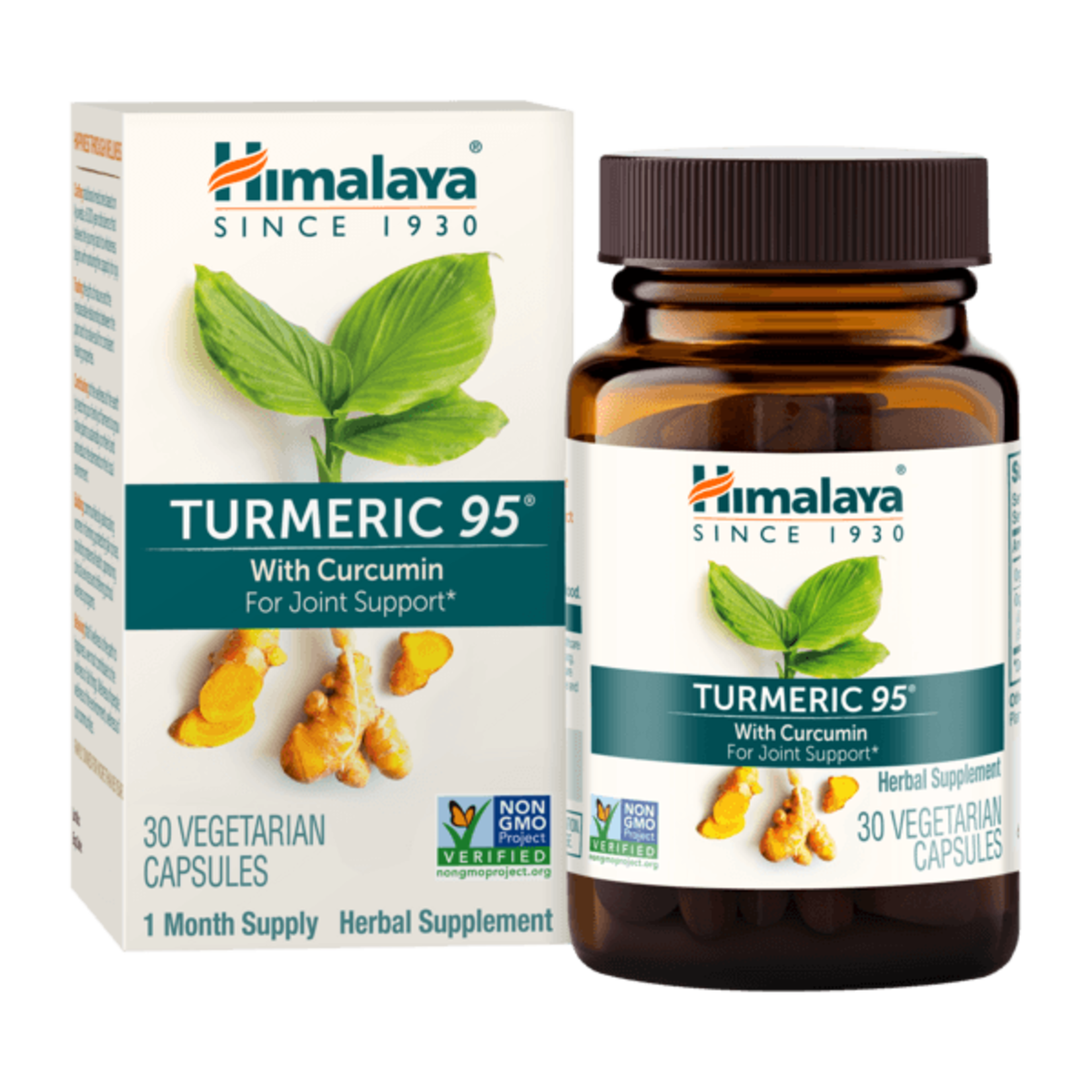 Himalaya Himalaya - Turmeric 95 With Curcumin 600mg - 30 Veg Capsules