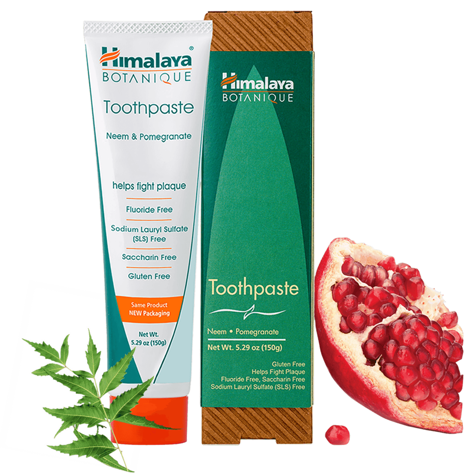 Himalaya Himalaya - Botanique Toothpaste Neem Pomegranate Fluoride Free - 150 grams