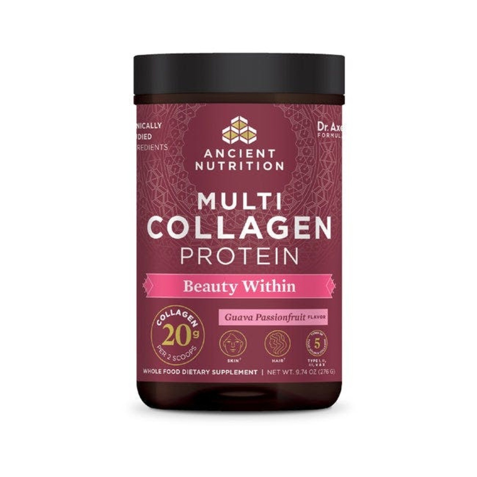 Ancient Nutrition Ancient Nutrition - Multi Collagen Protein Beauty Within - 278 g