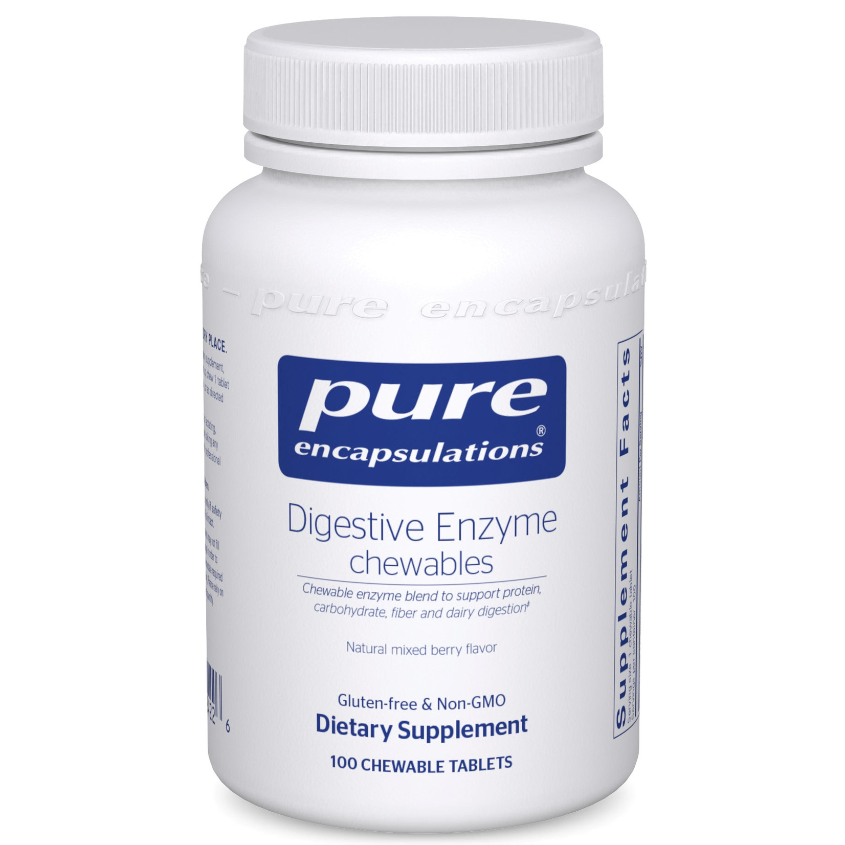 Pure Encapsulations Pure Encapsulations - Digestive Enzymes - 100 Chewables