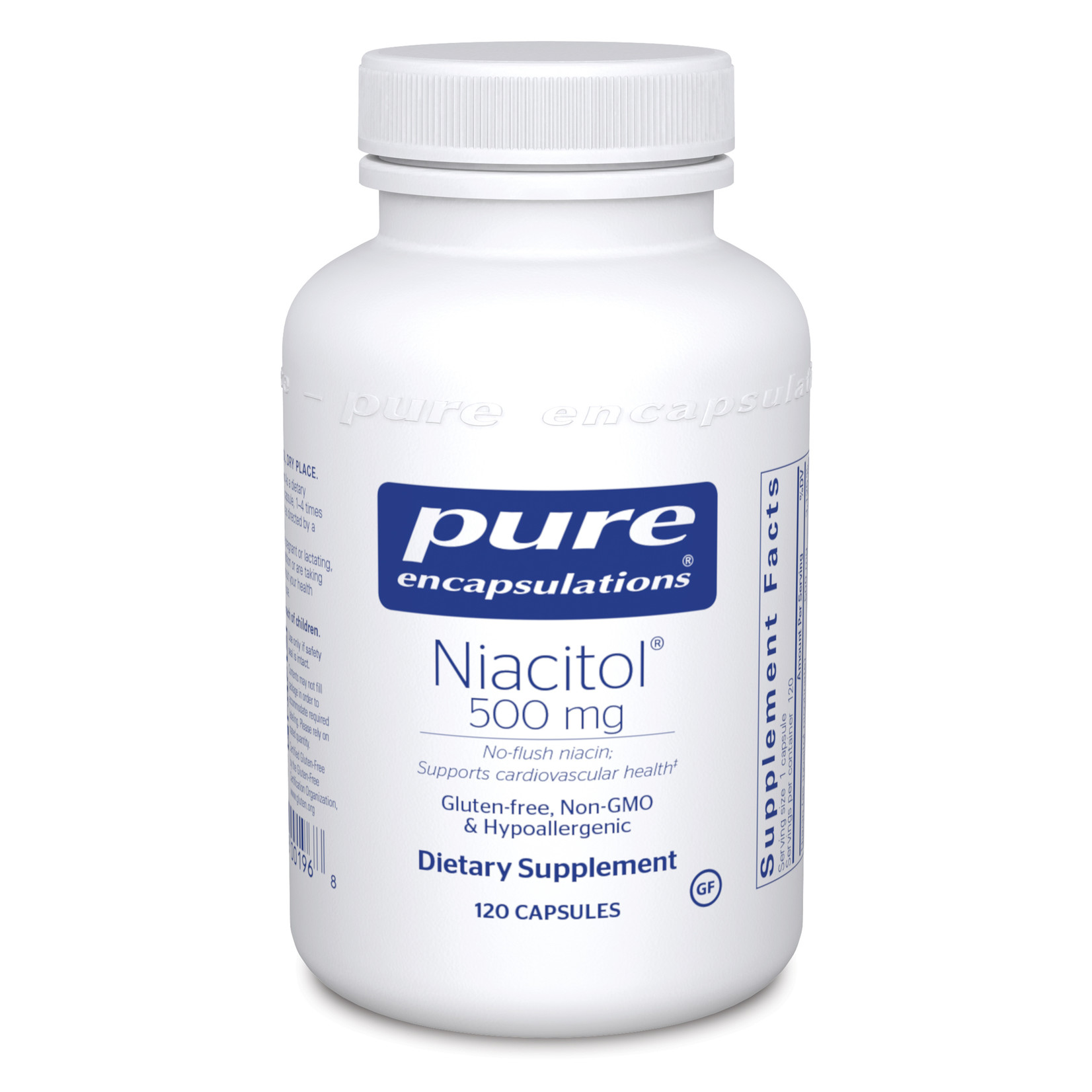 Pure Encapsulations Pure Encapsulations - Niacitol 500 mg - 120 Capsules