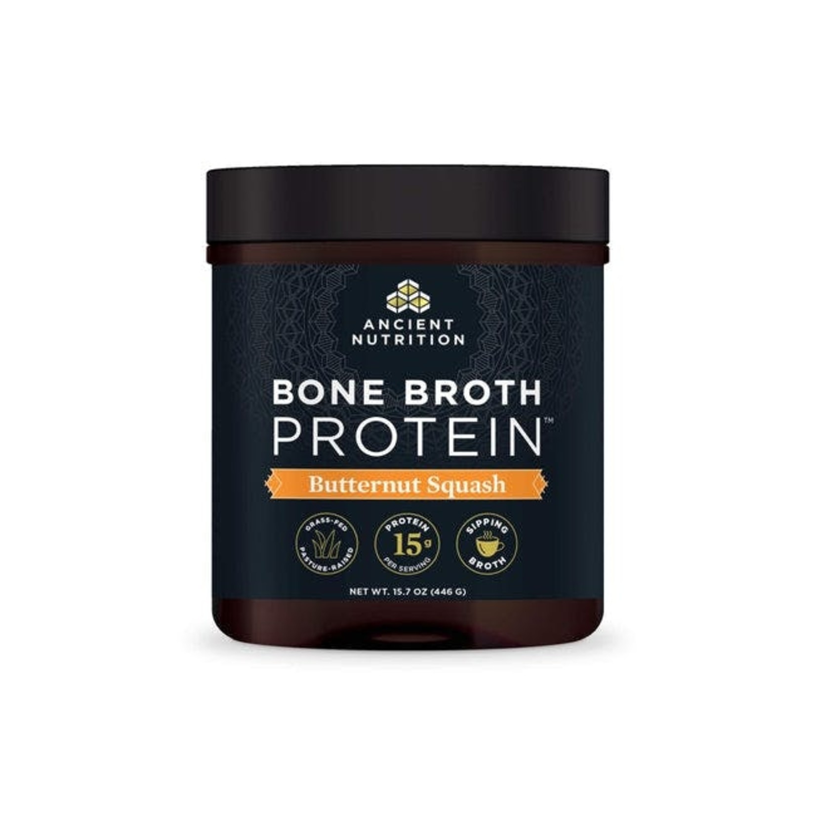 Ancient Nutrition Ancient Nutrition - Bone Broth Protein Butternut Squash - 445 g